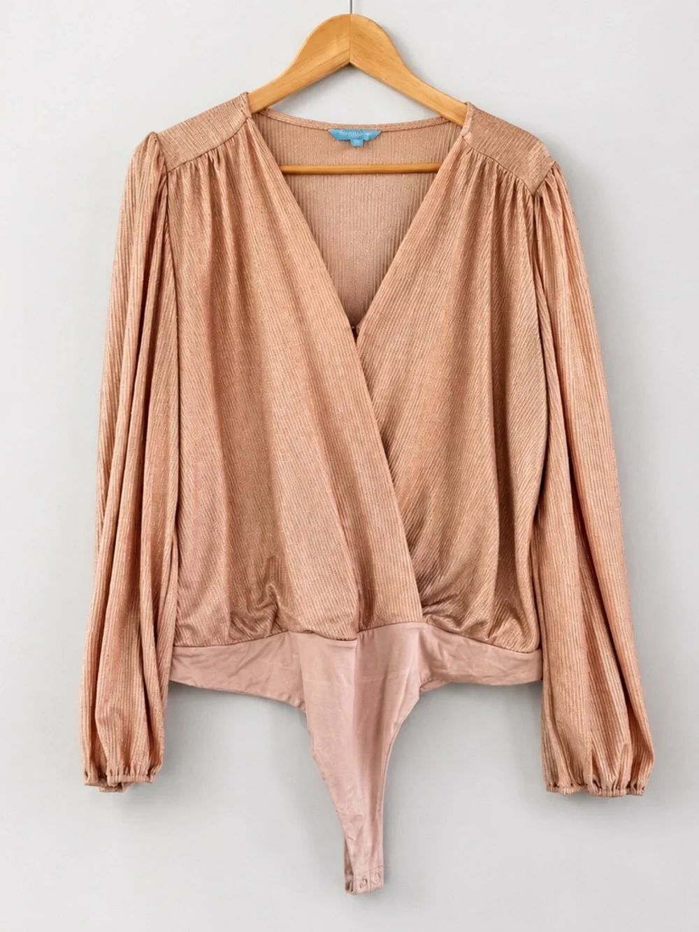 🎉5 for $45🎉 Drape James bodysuit top blouse size XL